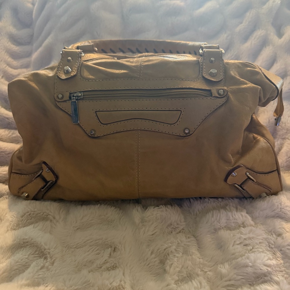 ROBERT PIETRI Tote Bag Brown Women's Leather Designer Casual